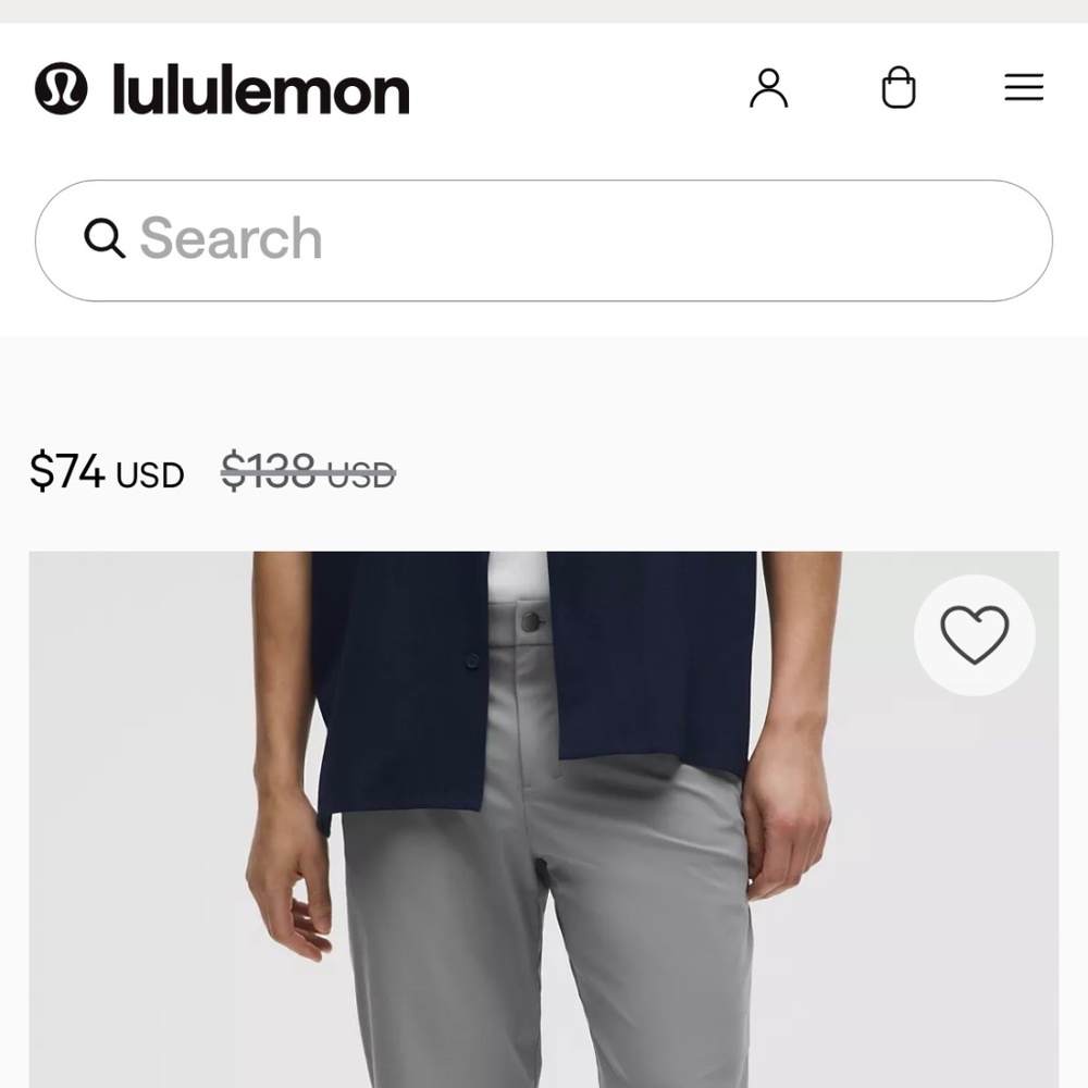 ABC Classic-Fit Trouser  Warpstreme Asphalt Grey